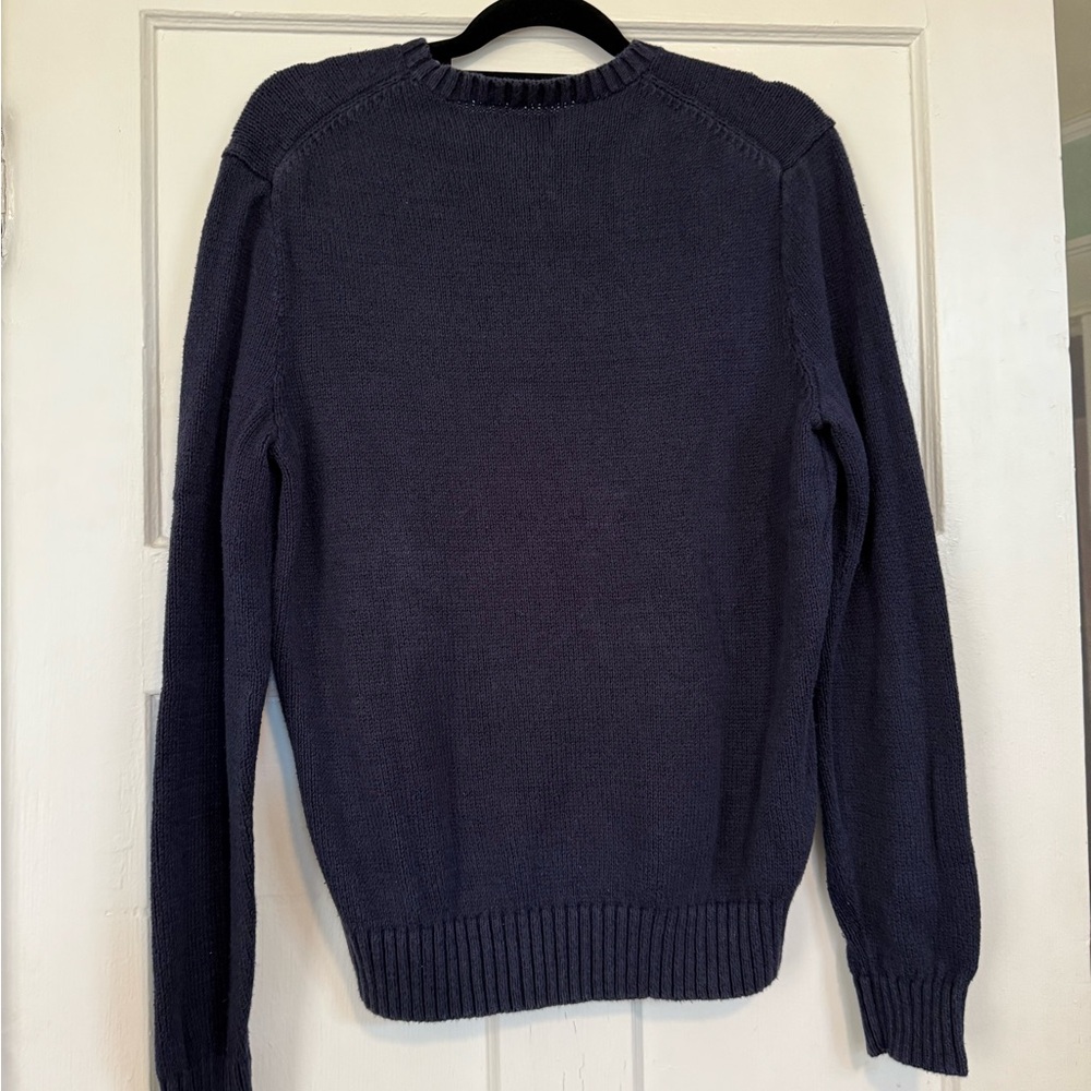 Size M Polo Ralph Lauren Navy Sweater with Bear 🐻